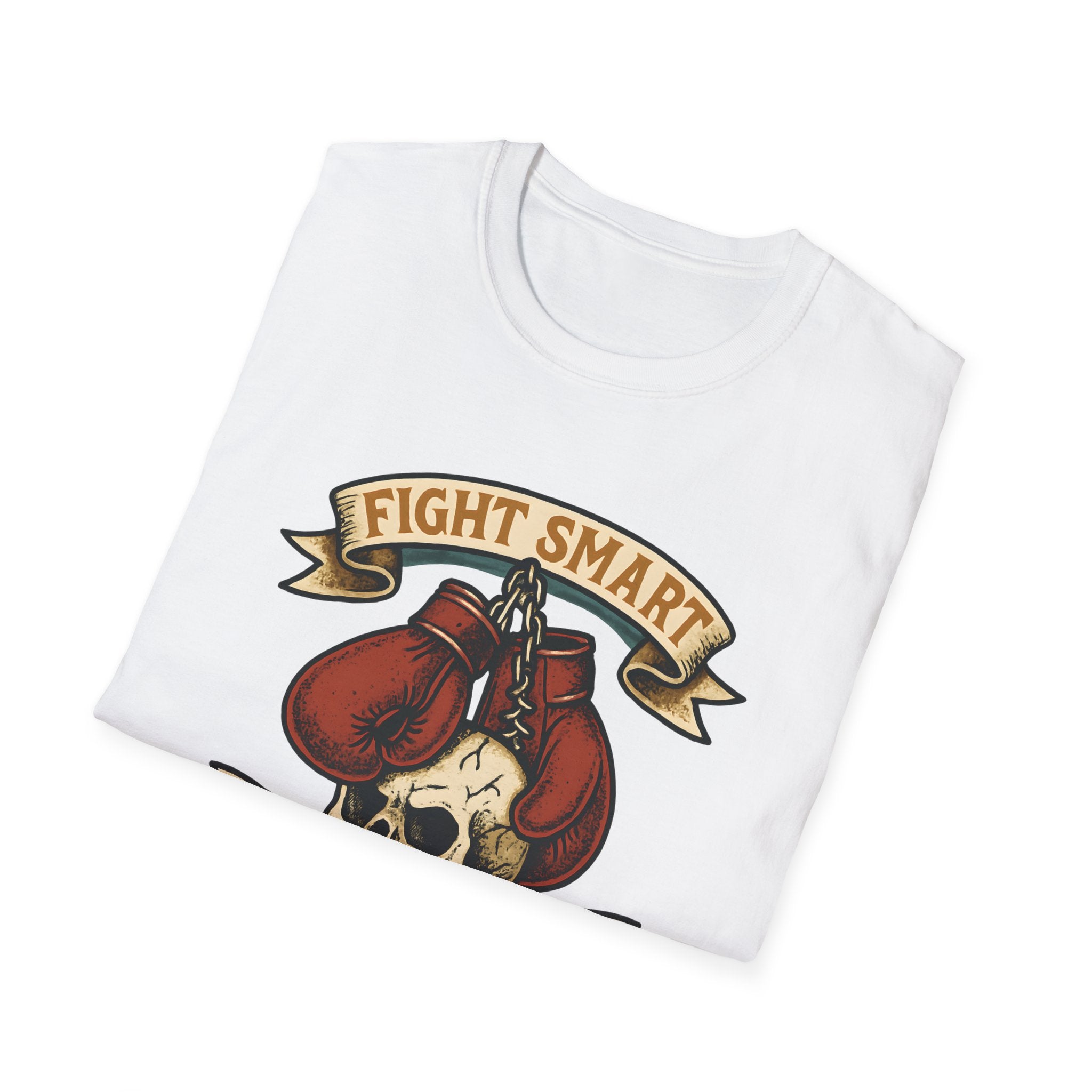Boxing Skull with Gloves T-Shirt