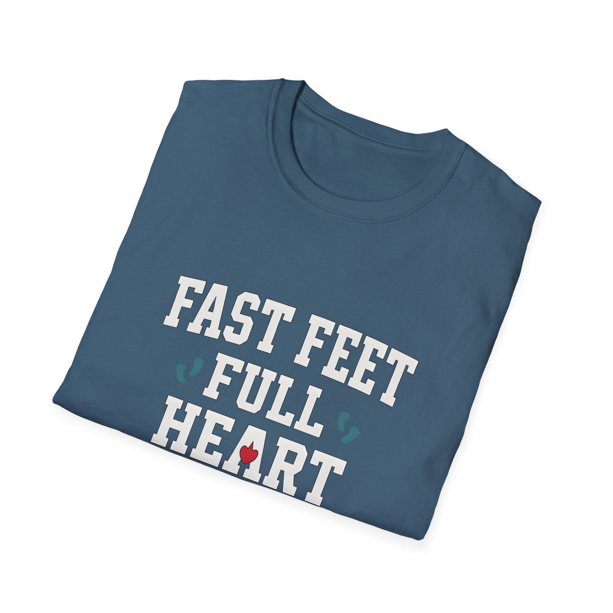 Fast Feet Full Heart T-Shirt
