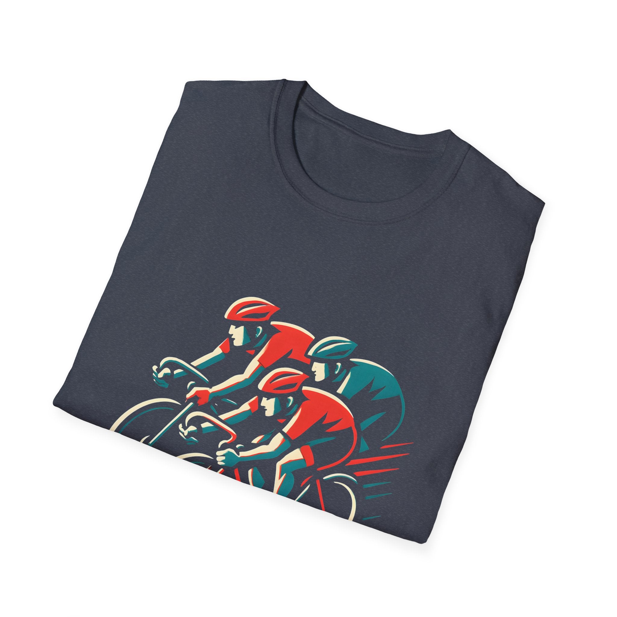 Cyclists Racing Scene T-Shirt
