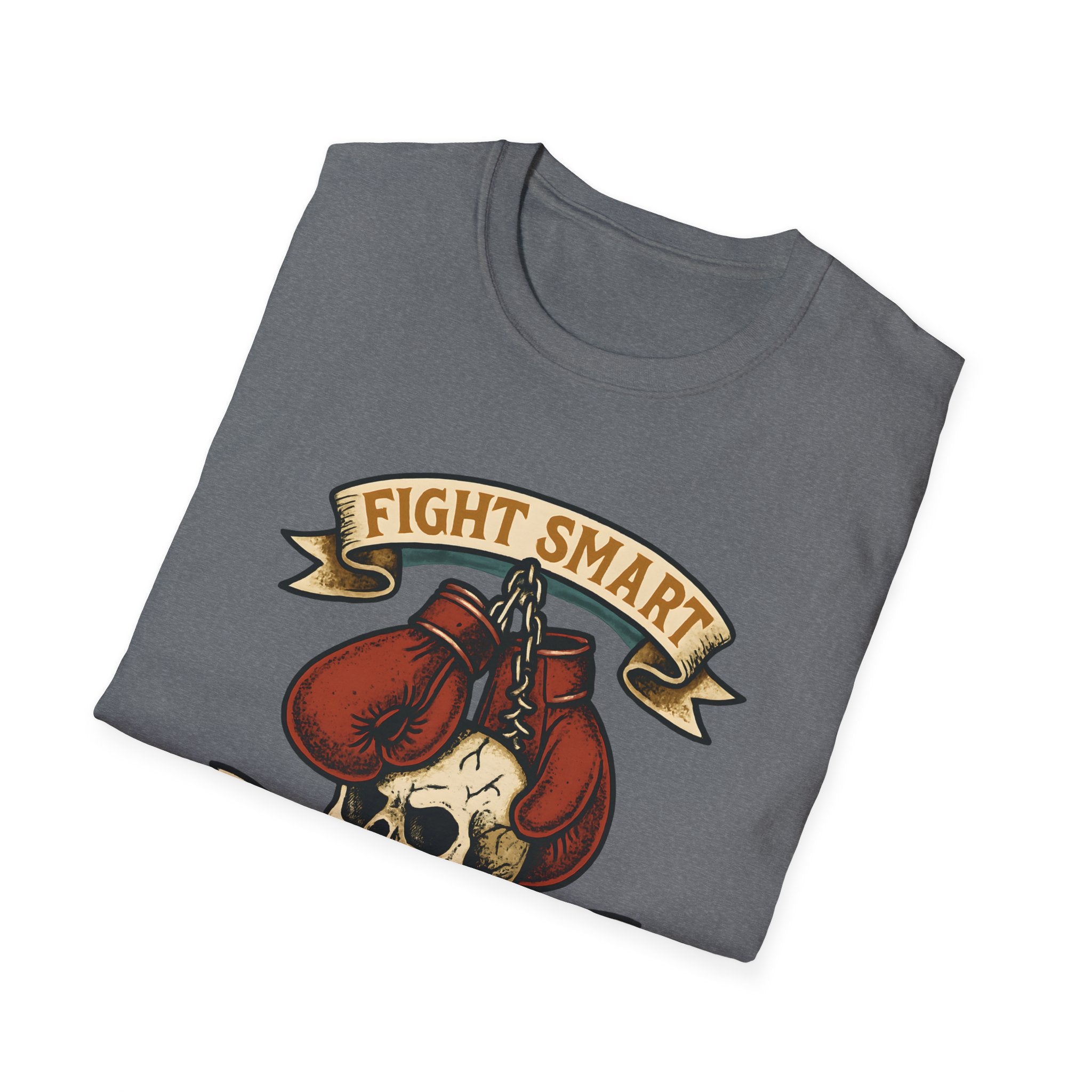 Boxing Skull with Gloves T-Shirt
