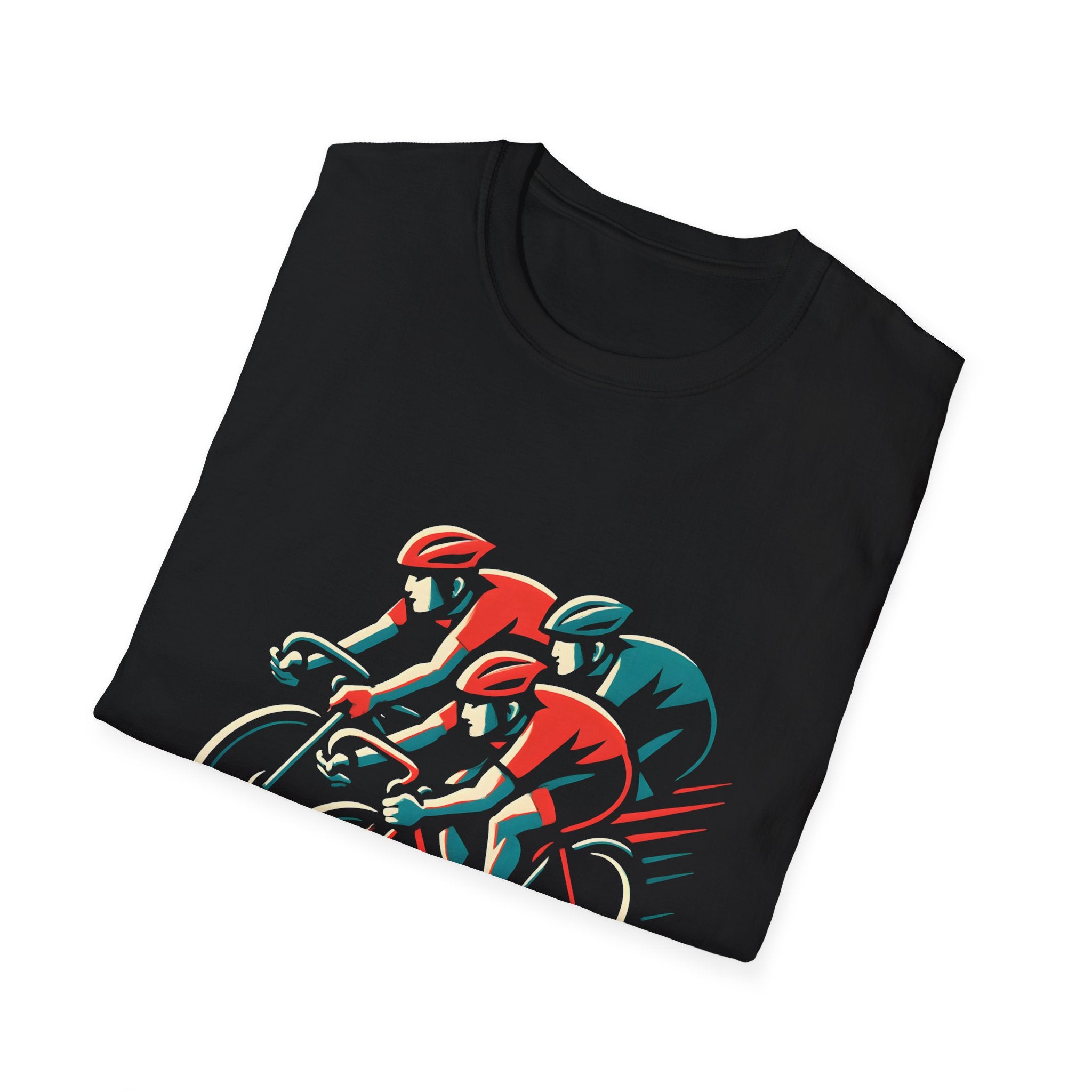 Cyclists Racing Scene T-Shirt