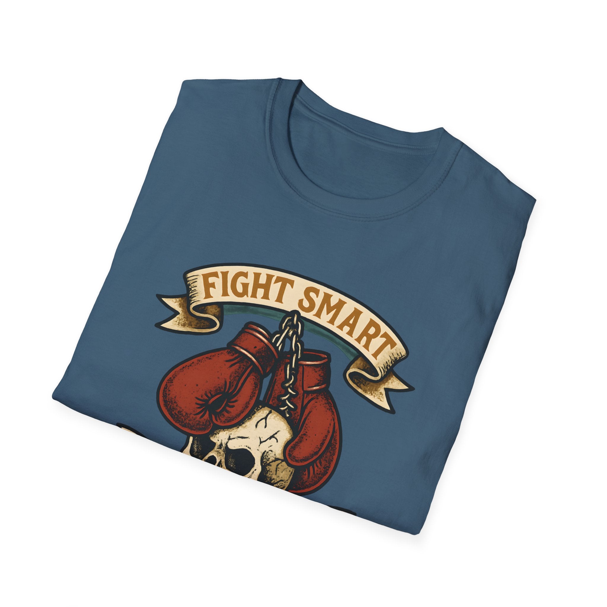 Boxing Skull with Gloves T-Shirt