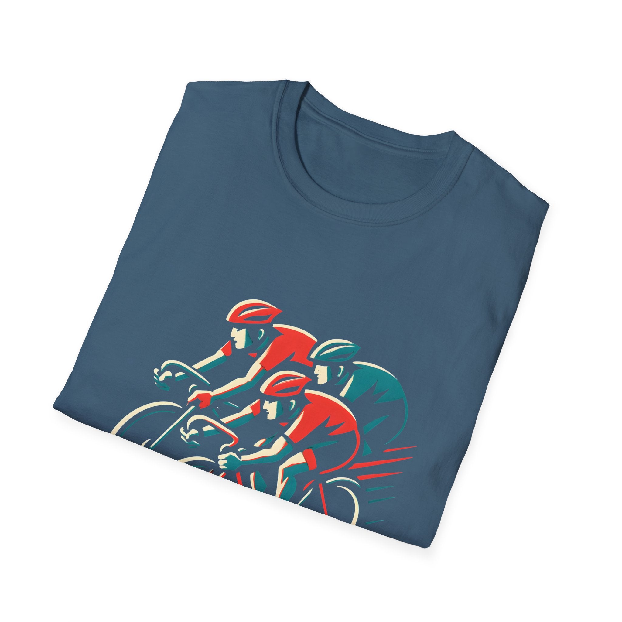 Cyclists Racing Scene T-Shirt