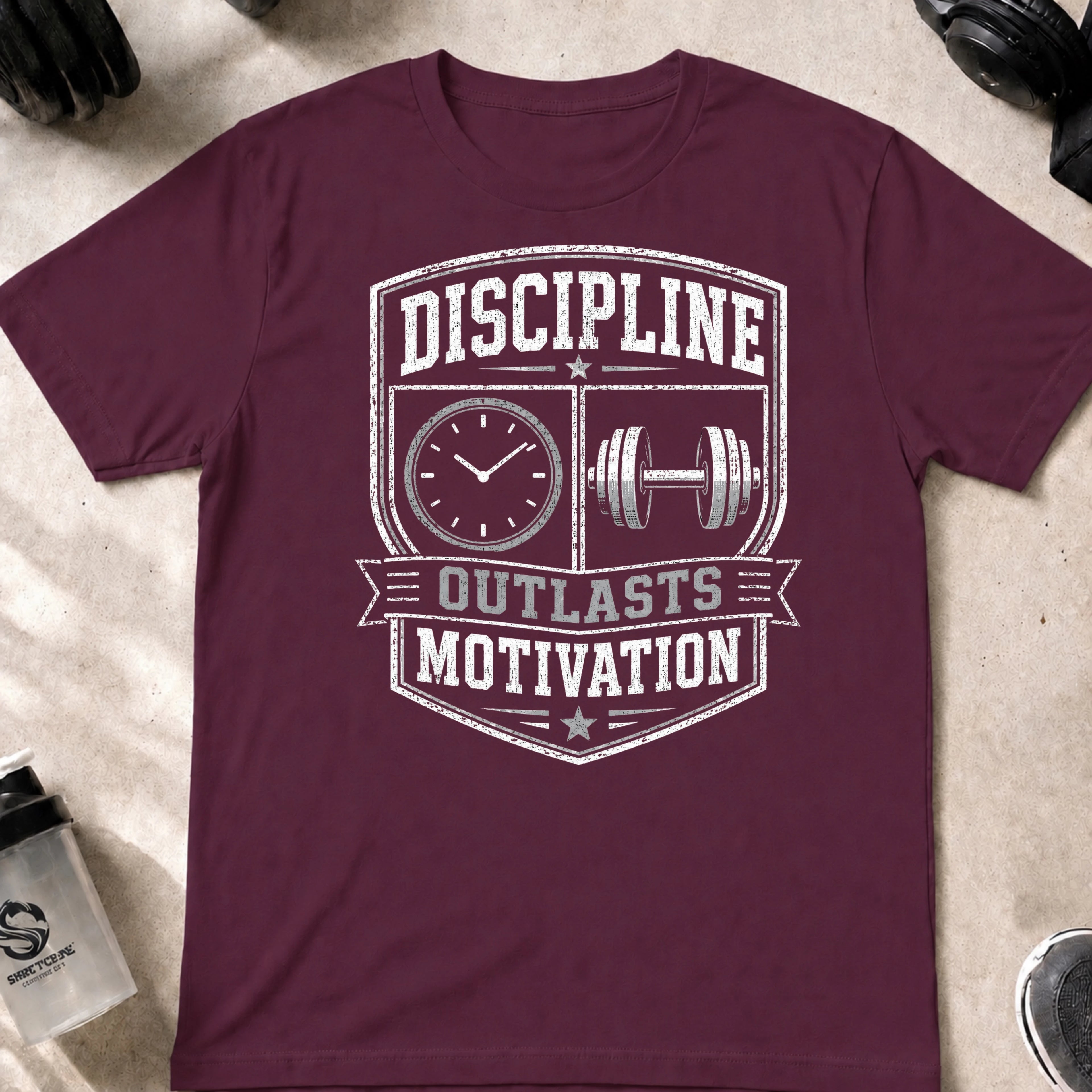Discipline Outlasts Motivation T-Shirt
