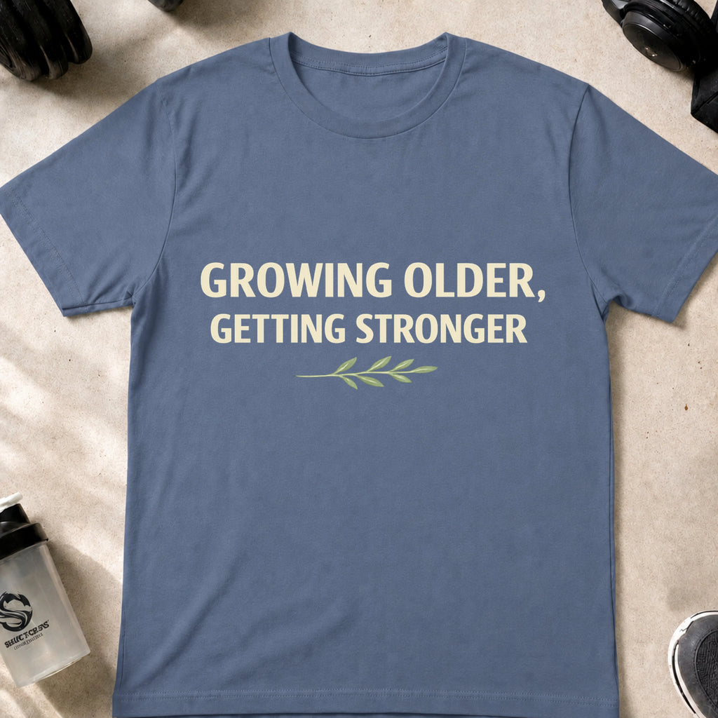 Growing Older Getting Stronger T-Shirt