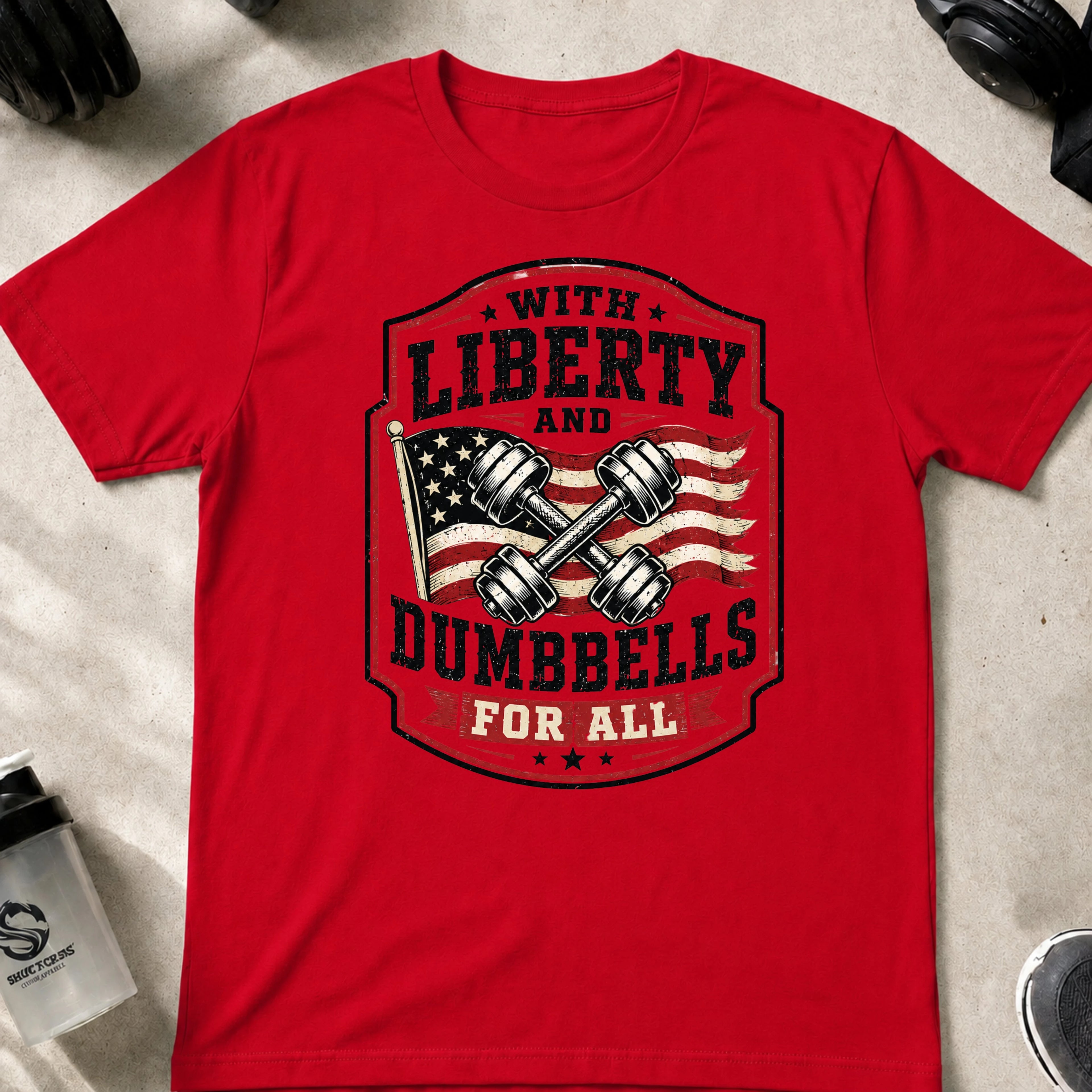 Liberty and Dumbbells for all