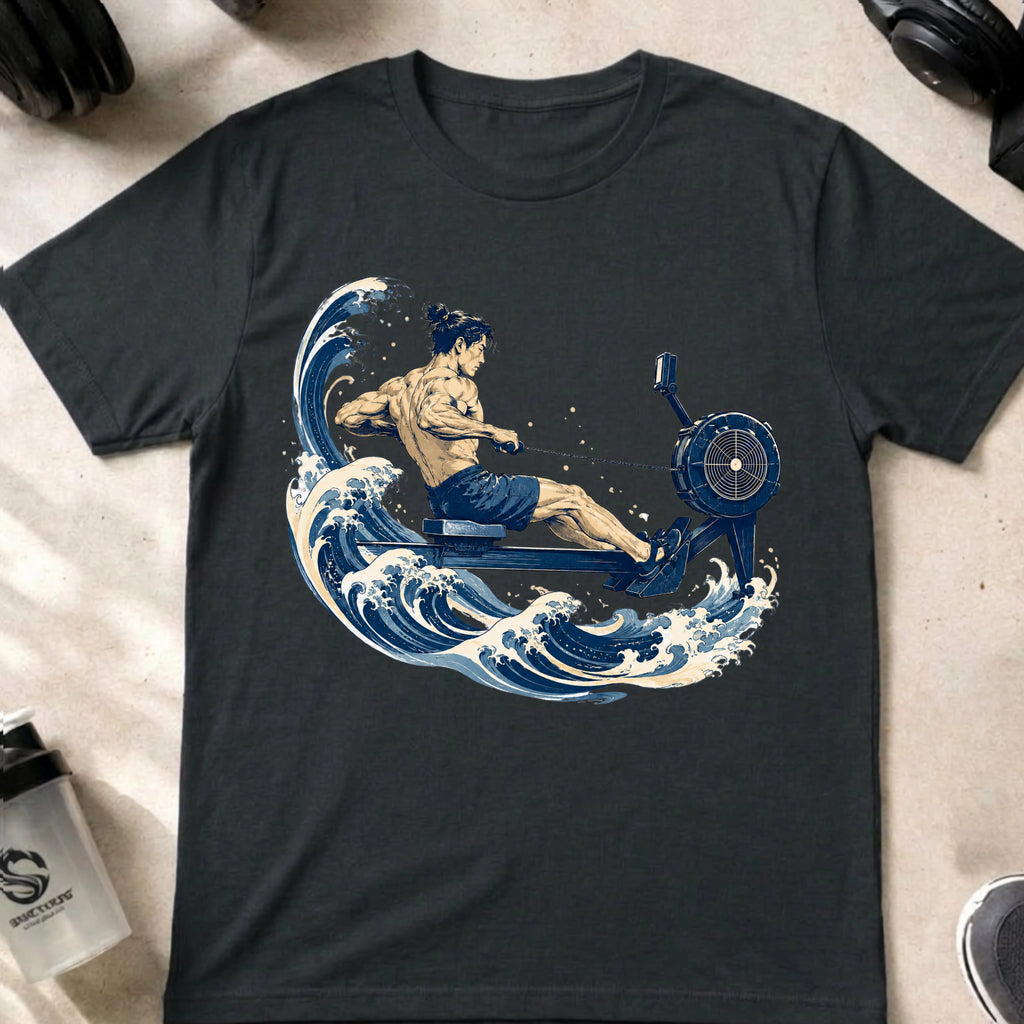 Rowing the waves